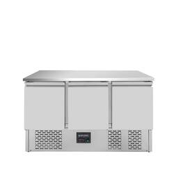 Vaiotec Easyline Kühltisch Mini 700 / 3-fach - mit 3 Türen