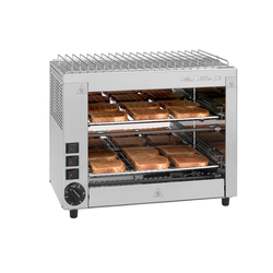 Milantoast Infrarotgrill Toaster und Salamander, mit 6 Zangen für Intensiven Gebrauch