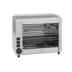 Milantoast Infrarotgrill Toaster und Salamander, mit 9 Zangen für Intensiven Gebrauch