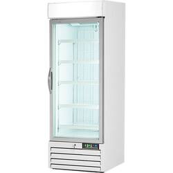 Stalgast Umluft-Display-Tiefkühlschrank GT77D mit Glastür, 420 Liter