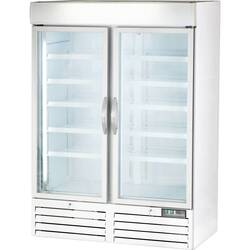 Stalgast Umluft-Display-Tiefkühlschrank GT78D mit 2 Glastüren, 930 Liter