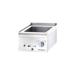 Stalgast Elektro-Bain-Marie, Tischgerät aus Edelstahl, Serie 700 ND, 400 mm