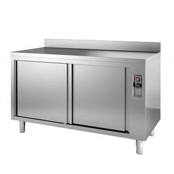Vaiotec Topline Wärmeschrank 700 / 2 Schiebetüren & Aufkantung B:1600
