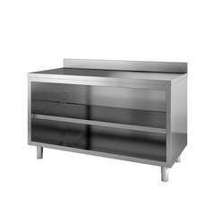 Vaiotec Topline Arbeitsschrank 600 / offen mit Aufkantung B:1000