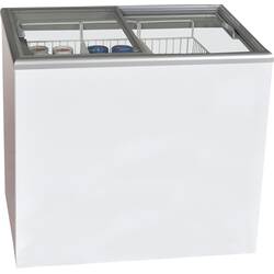 SARO-Gewerbetiefkühltruhe mit Glas-Schiebedeckel Modell NOVA 35