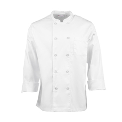 Chef Works Unisex Le Mans Chefs Jacke Weiß L