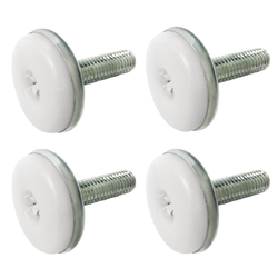 Buffalo Verstellbare Füße (4 Stück) Ersatzteil passend für CU636 GK068 GP293 CK916 DB319 GG755 GL178