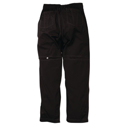 Chef Works Unisex Cool Vent Baggy Chefs Trousers Schwarz L