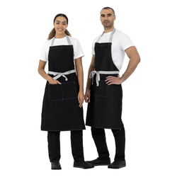 Southside Denimlatzschürze schwarz