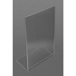 Schräger Acryl-Menühalter A4