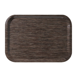 Roltex Melamin Fast-Food-Tablett Wenge 37,5 x 26,5cm