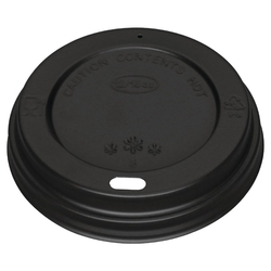 Fiesta Recyclable Deckel für 340ml- und 455ml-Heißgetränkebecher schwarz (1000 Stück)