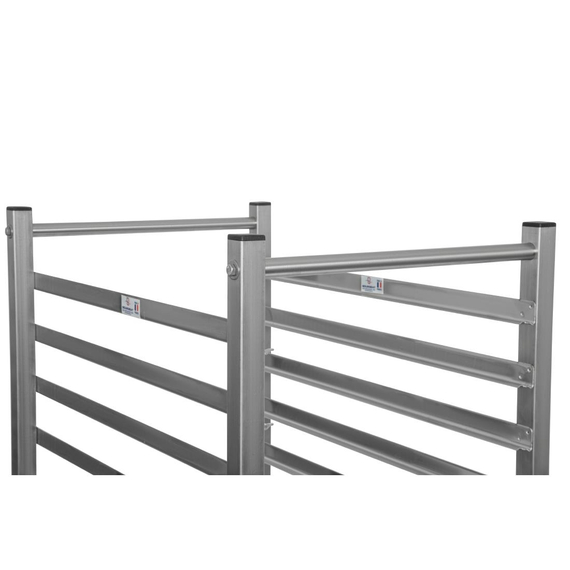 Matfer Bourgeat 20 Level Gastronorm Flat Pack Racking Trolley 1/1GN, Bild 6