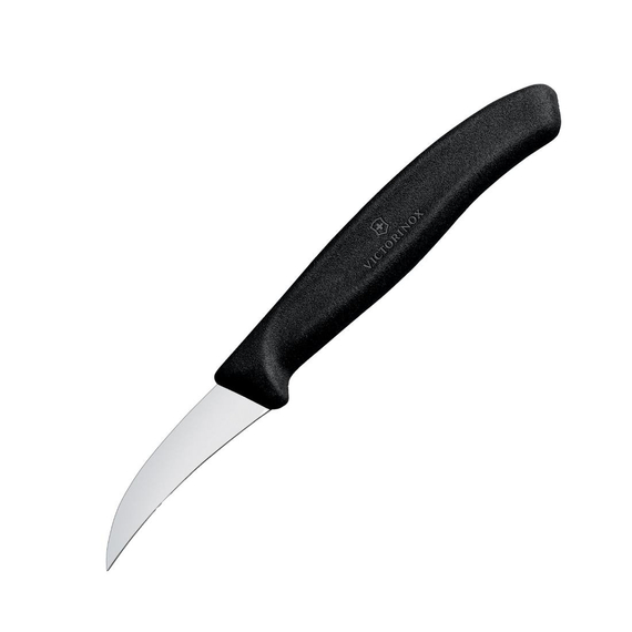 Victorinox Formmesser mit gebogene Klinge 8cm Schwarz