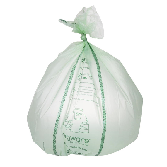 Vegware Biobag kompostierbare Müllsäcke 80L (240 Stück), Bild 4