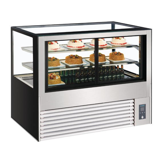 Polar Serie U Deli Kühlvitrine 485L