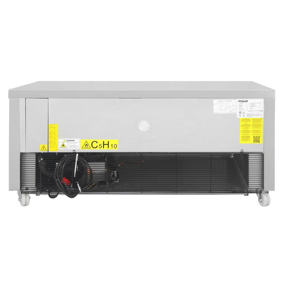 Polar Serie U flacher Kühl- und Tiefkühltisch mit 1 Schublade 3x GN, Bild 8