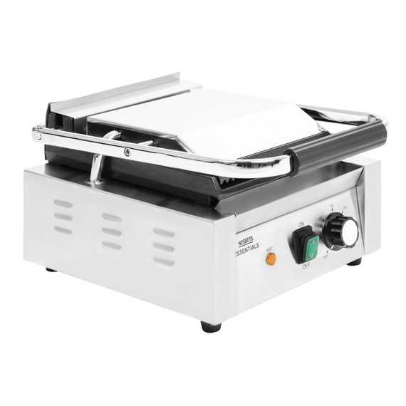 Nisbets Essentials Kontaktgrill gerillte obere Platte, Bild 5