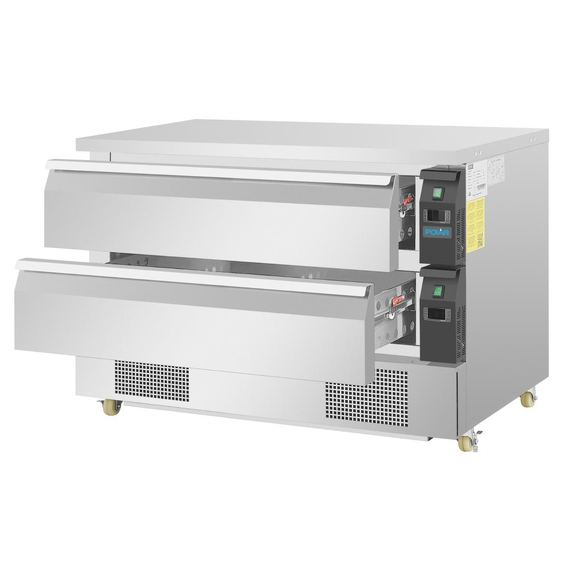 Polar Serie U Unterbaukühl- und Tiefkühltisch mit 2 Schubladen 6x GN1/1, Bild 4