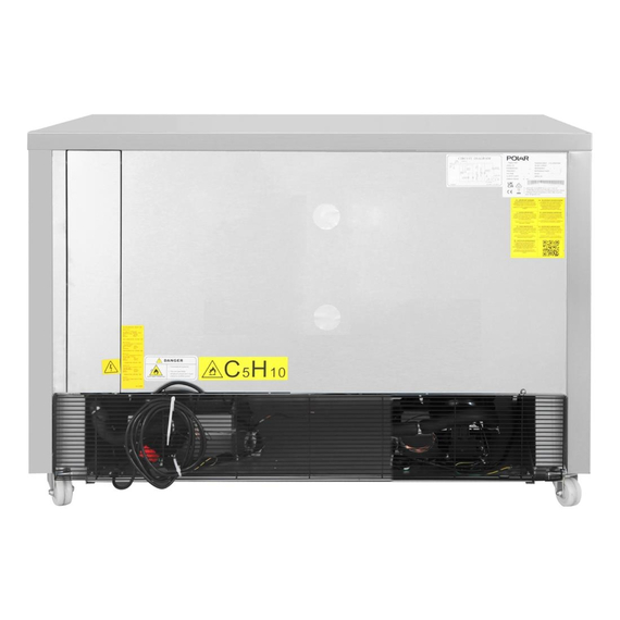 Polar Serie U Unterbaukühl- und Tiefkühltisch mit 2 Schubladen 6x GN1/1, Bild 9