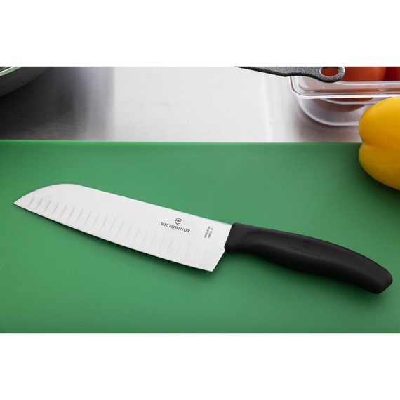 Victorinox Fibrox Santokumesser mit Kullen 17cm, Bild 6