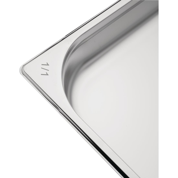 Nisbets Essentials Edelstahl GN 1/1 Schalen 65mm (3 Stück), Bild 6