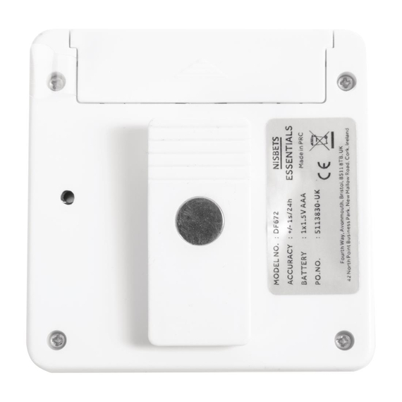 Nisbets Essentials Magnetischer Küchenwecker, Bild 3