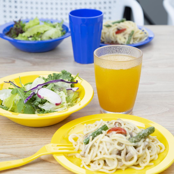 Olympia Kristallon Polycarbonat Becher Gekörnt Transparent 275ml (6 Stück), Bild 5