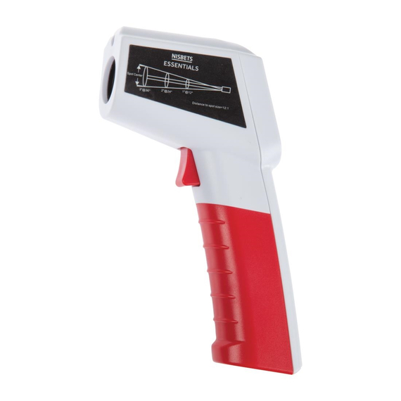 Nisbets Essentials Mini-Infrarotthermometer, Bild 5