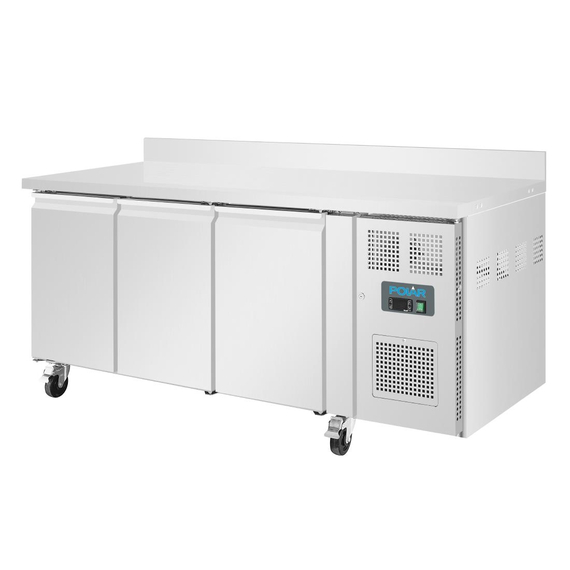 Polar Serie U 3-türiger Edelstahlgefrierschrank mit Spritzschutz 417Ltr, Bild 2