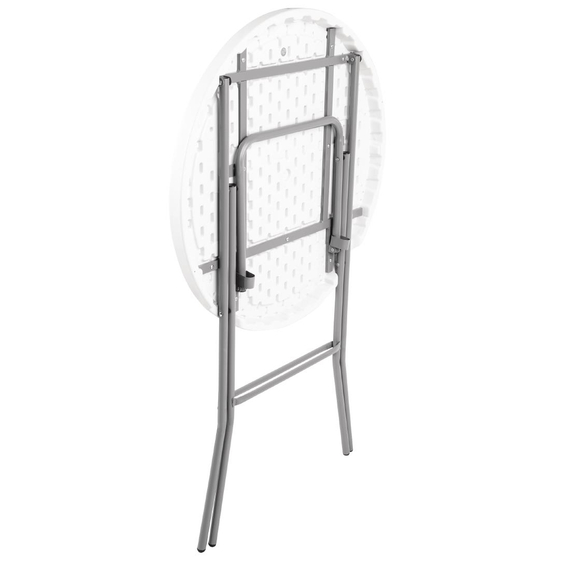 Bolero runder Klapptisch weiß 80cm, Bild 4
