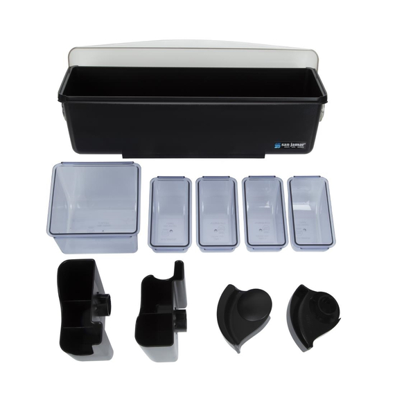 San Jamar Beilagenbehälter 5 Fächer, Bild 5