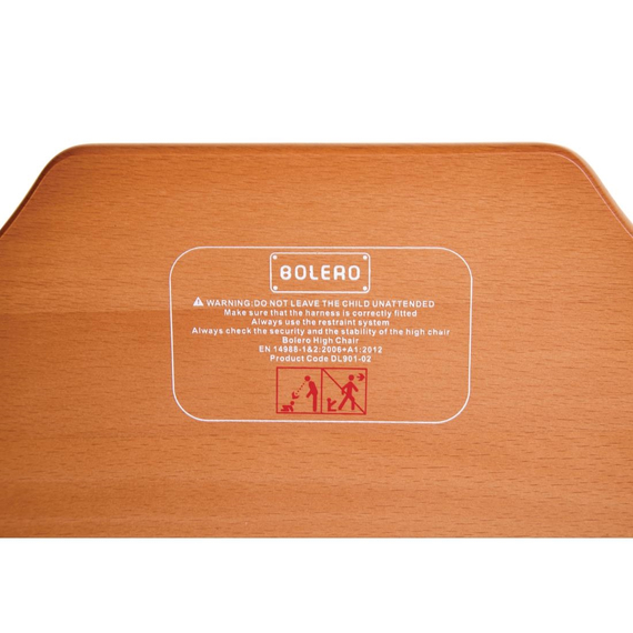 Bolero Kinderhochstuhl dunkelbraun, Bild 3