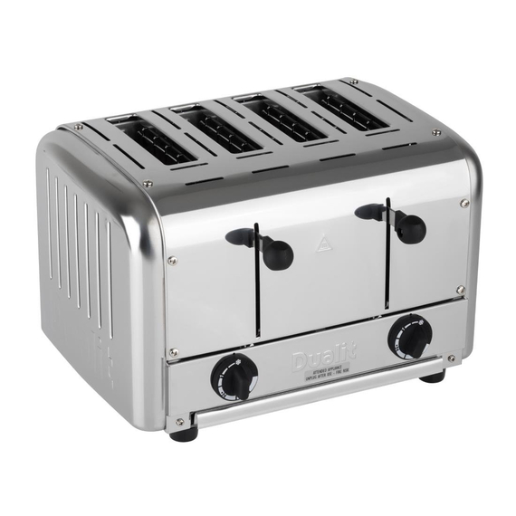 Dualit Cateringtoaster 49900 Edelstahl 4 Schlitze