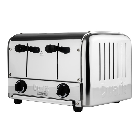 Dualit Cateringtoaster 49900 Edelstahl 4 Schlitze, Bild 3