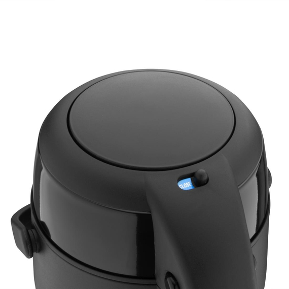 Olympia Pumpkanne Edelstahl doppelwandig airpot schwarz, Bild 5