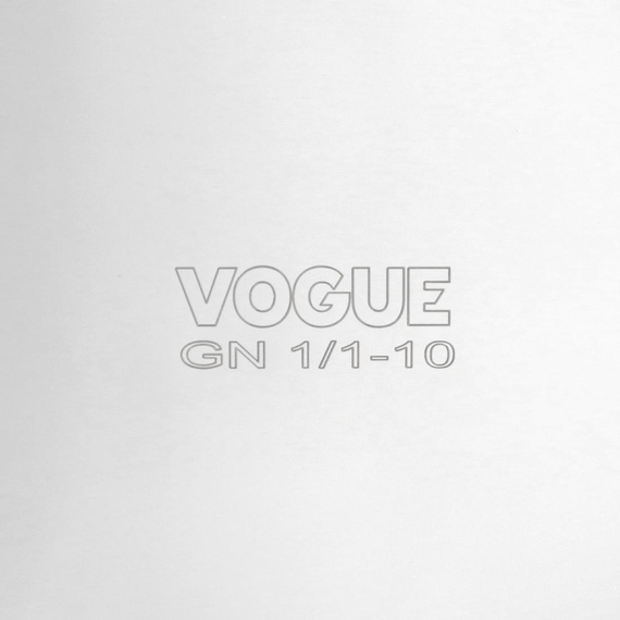 Vogue Schwerlast Edelstahl 1/1 Gastronorm Tray 10mm, Bild 5