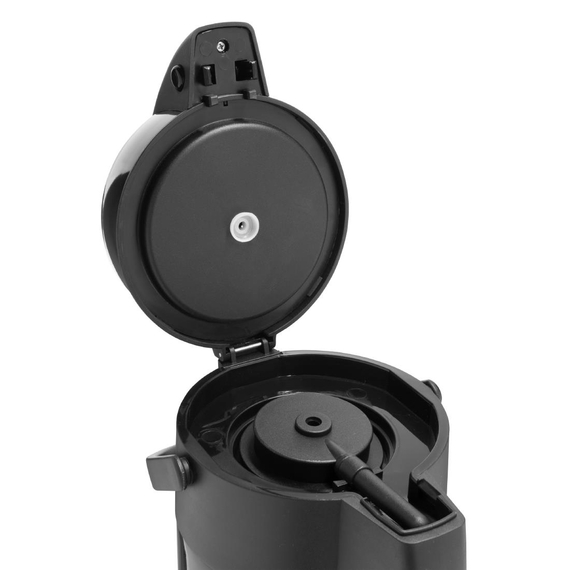Olympia Pumpkanne Edelstahl doppelwandig airpot schwarz, Bild 4