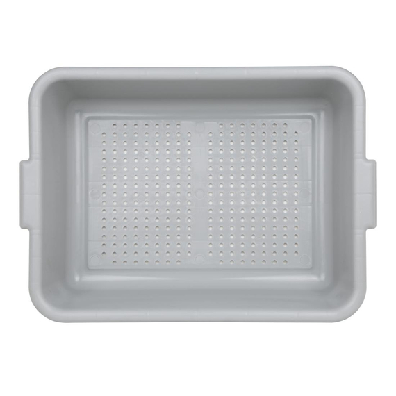 Vogue EDLP Plastic Perforated Storage Box Grey, Bild 3