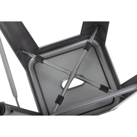 Bolero Bistro Stahlhocker Gun Metal Grey (4 Stück), Bild 9