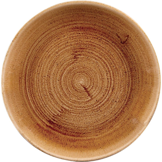 Churchill Stonecast Patina Coupe-Platten, Vintage-Kupfer, 165 mm, (12 Stück)