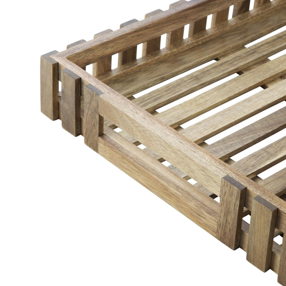 Kleine Olympia-Aufbewahrungsbox aus Akazienholz, 356 x 255 mm, Bild 3