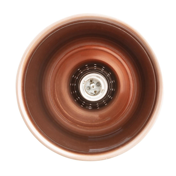 Buffalo Wärmelampe mit Messing-Finish, Bild 3