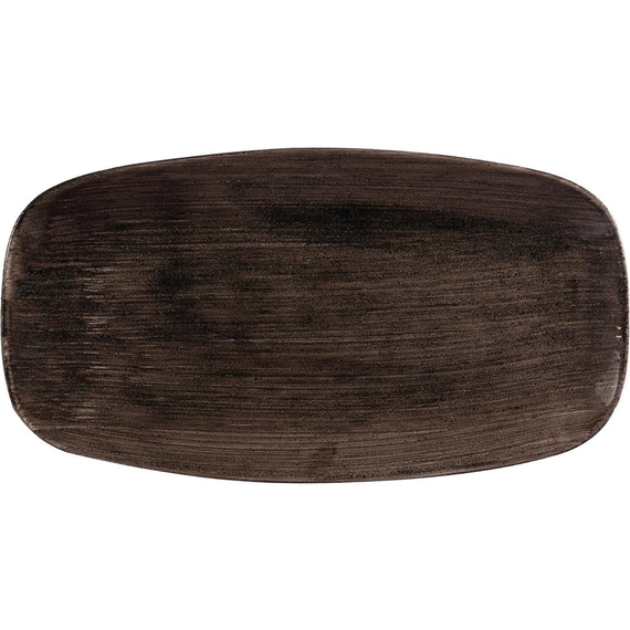 Churchill Stonecast Patina Rechteckige Teller 355mm (6 Stück)