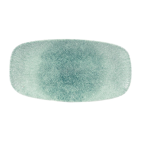 Churchill Studio Prints Raku rechteckige Platten, Jadegrün, 153 x 298 mm