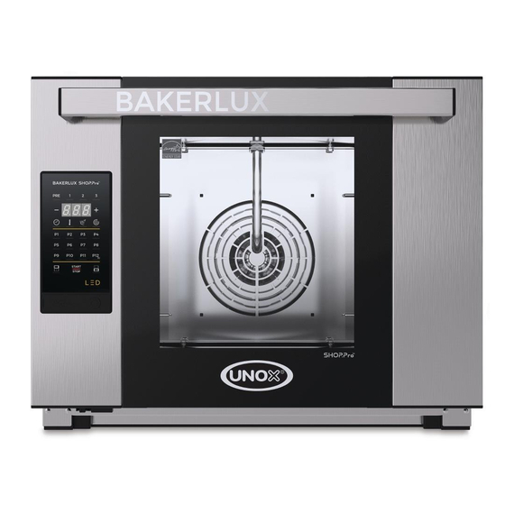 Unox Bakerlux Shop Pro Arianna LED 4 Roste Konvektionsofen