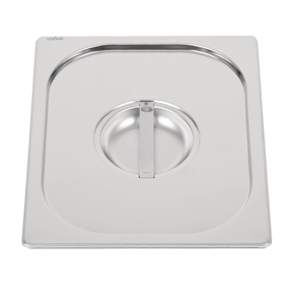 Vogue Strapazierfähiger Deckel für GN-Behälter 1/2 Edelstahl