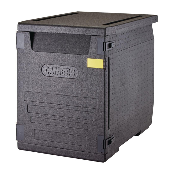 Cambro isolierter Frontlader Lebensmitteltransportbehälter 155L, Bild 2