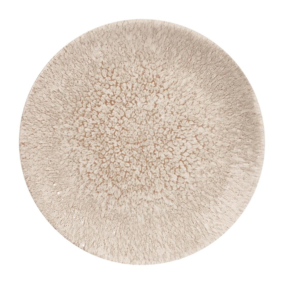 Churchill Studio Prints Raku-Coupé-Teller, Achatgrau, 165 mm, (12 Stück)