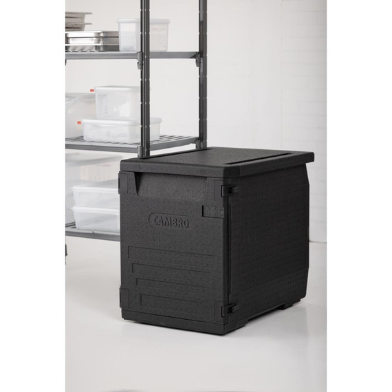 Cambro isolierter Frontlader Lebensmitteltransportbehälter 126L mit 9 Schienen, Bild 8